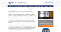 Desktop Screenshot of coadlawoffice.com